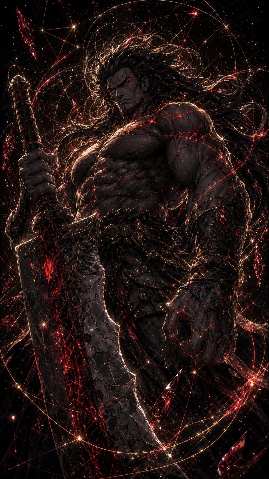 Berserker 星光重构英灵海报